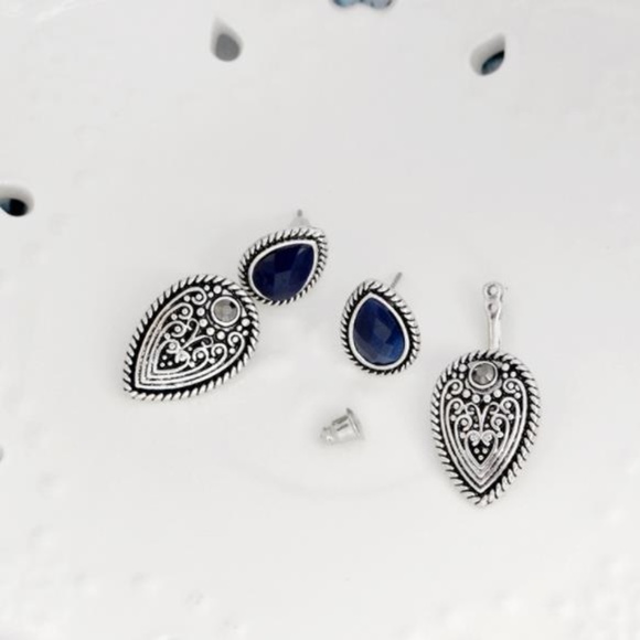 NEW boho floral print ear jackets - Picture 4 of 6